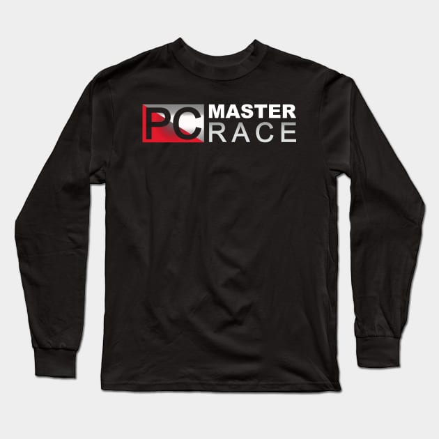 PC Master Race Long Sleeve T-Shirt by Dojaja